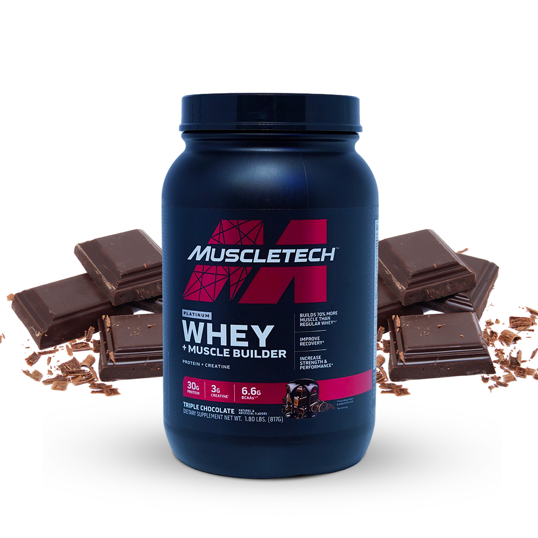 MuscleTech Platinum Whey + Muscle Builder