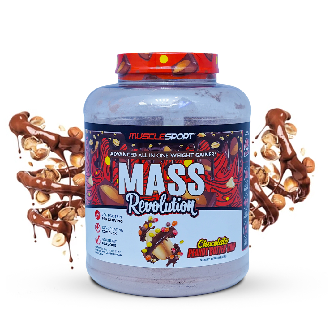 MuscleSport Mass Revolution – High-Calorie Weight Gainer