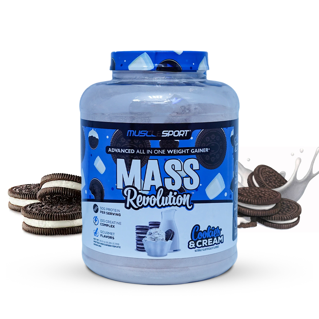 MuscleSport Mass Revolution – High-Calorie Weight Gainer - Image 2