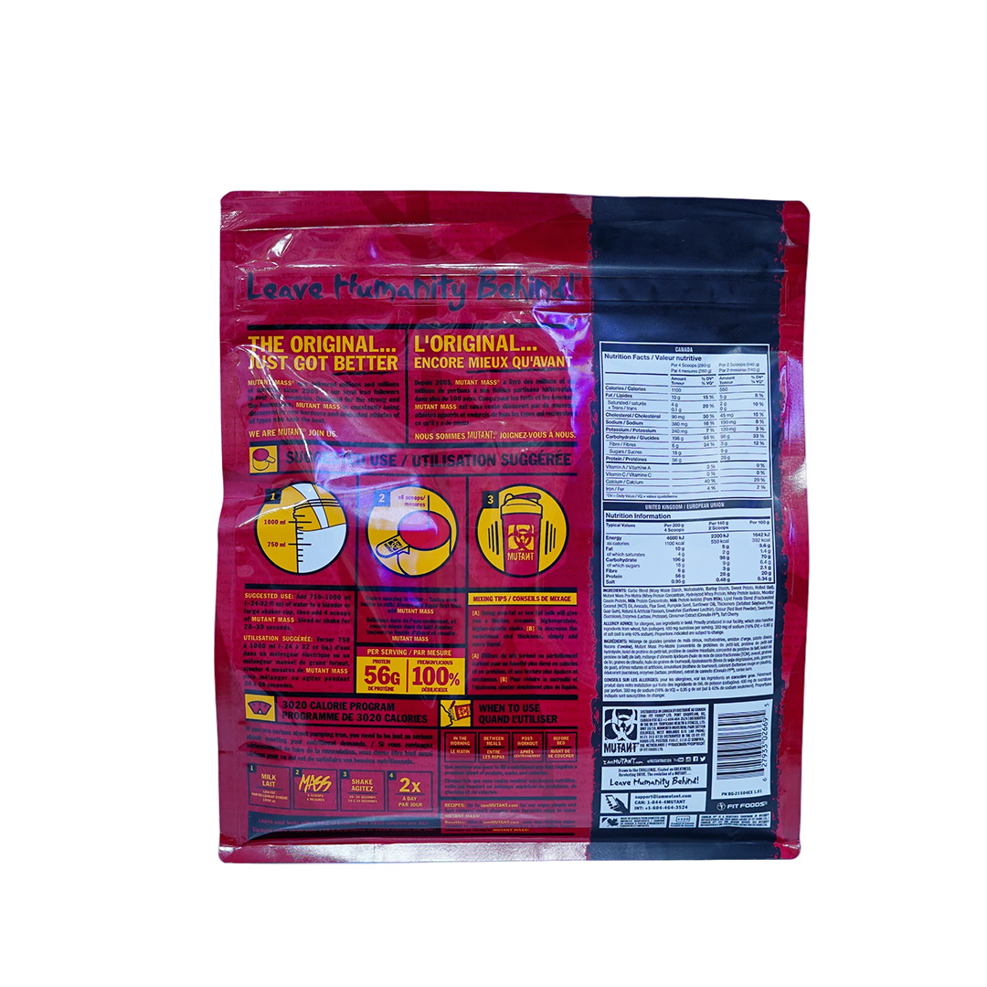 Mutant Mass Muscle Mass Gainer - Image 5
