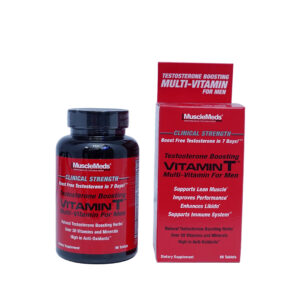MuscleMeds Vitamin T - Testosterone Boosting Multi-Vitamin For Men