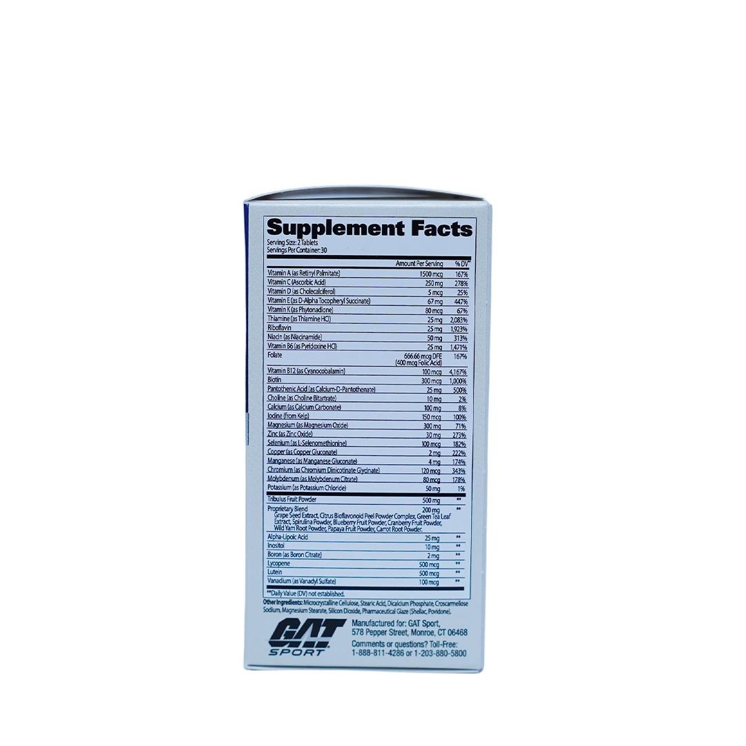 GAT Sport Mens Multi+Test Essentials - Multivitamin with Testosterone Support - Image 2