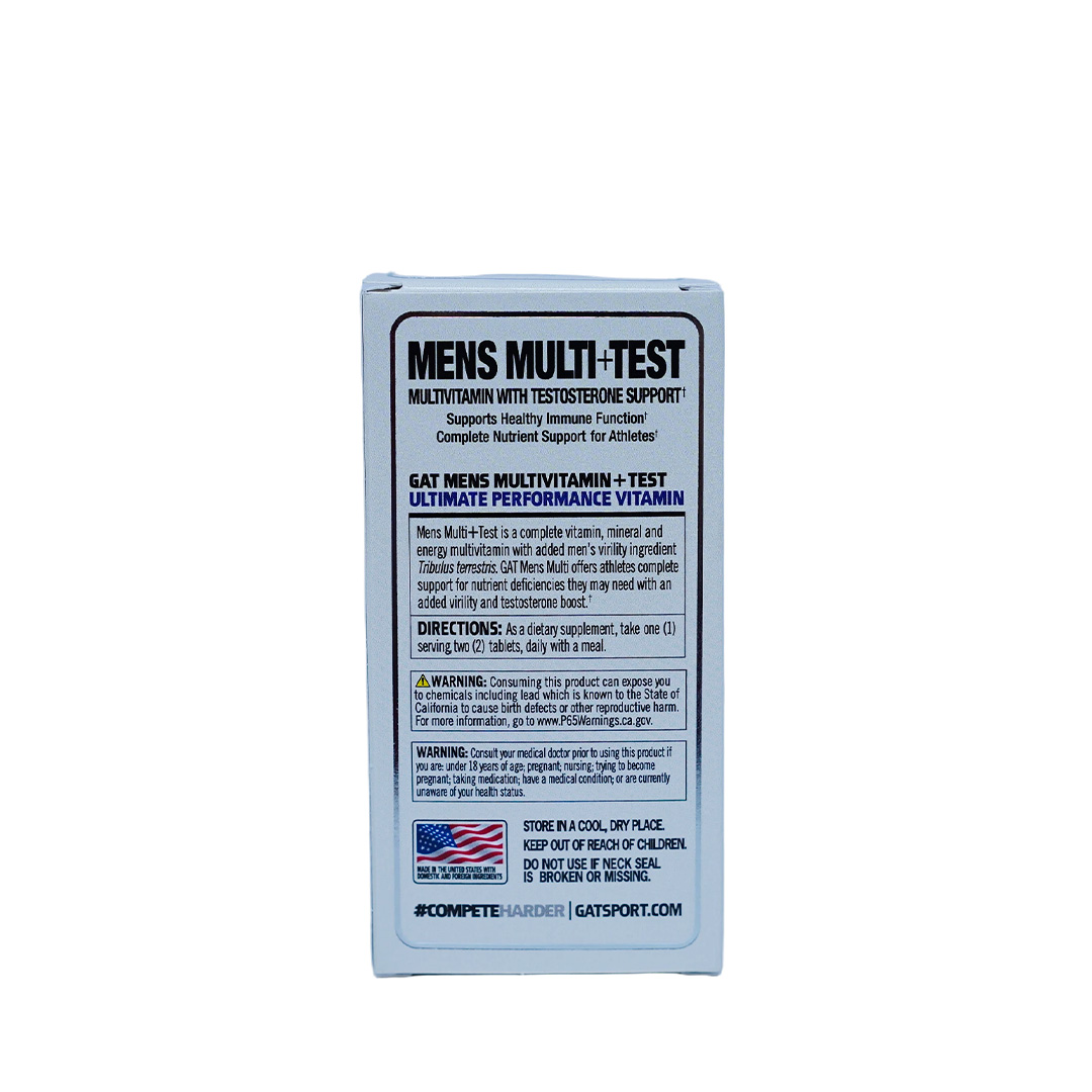 GAT Sport Mens Multi+Test Essentials - Multivitamin with Testosterone Support - Image 3